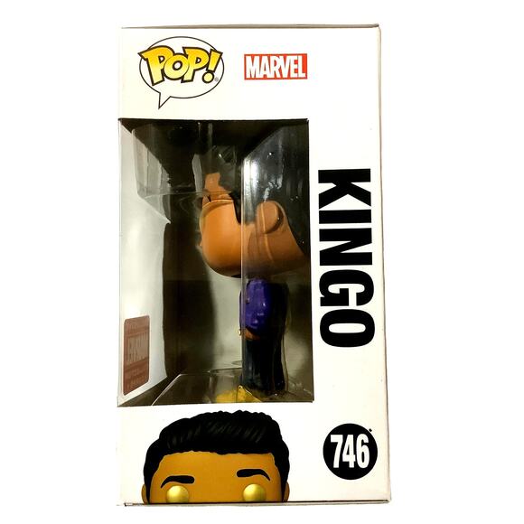 Funko POP! Marvel Eternals KINGO 746 FAC-053571-21245 Vinyl Bobblehead Figure - Picture 3 of 6